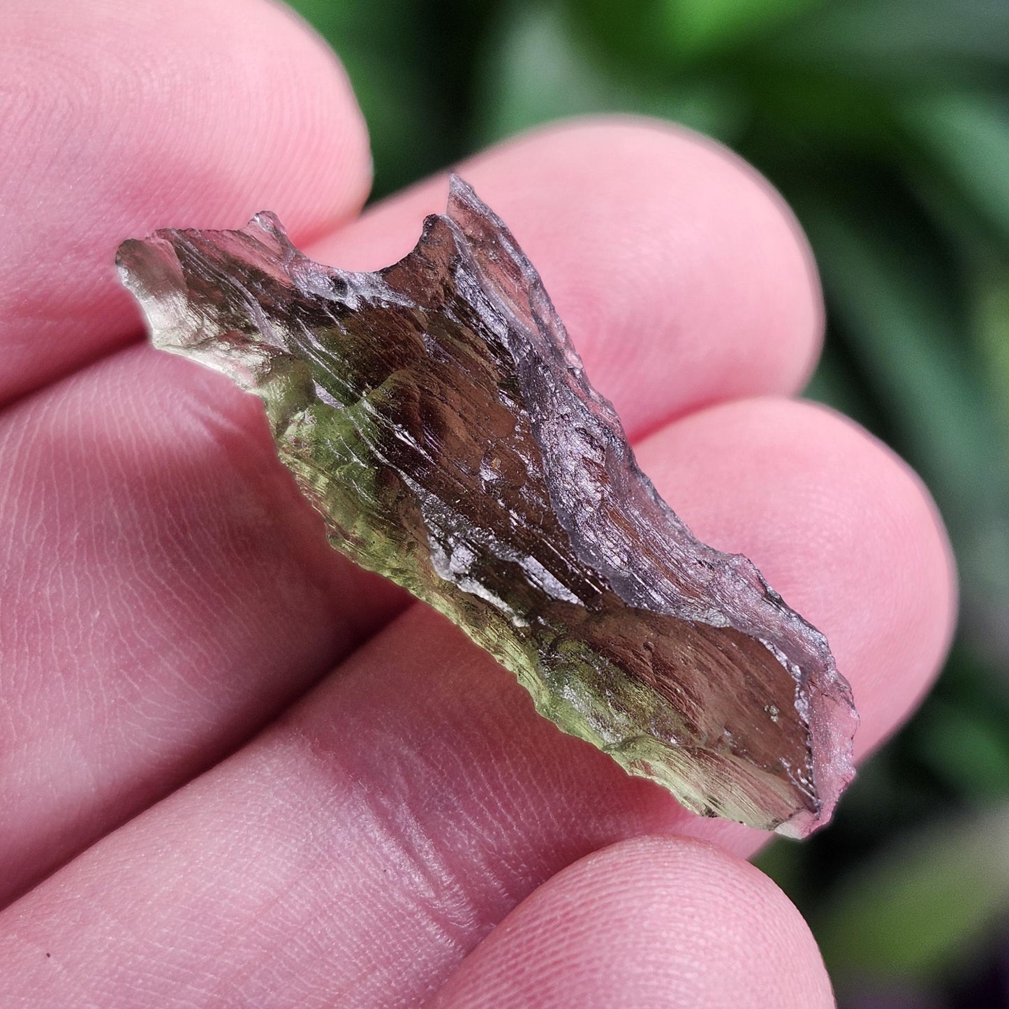 Moldavite Specimen from Vrabce 2.07g