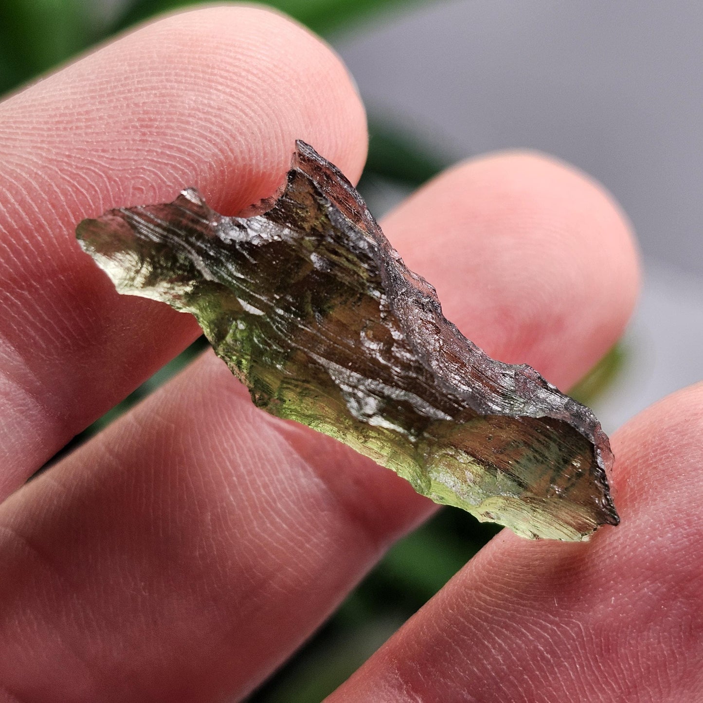 Moldavite Specimen from Vrabce 2.07g