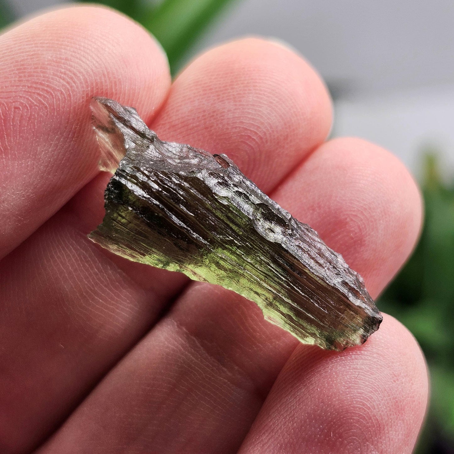 Moldavite Specimen from Vrabce 2.07g