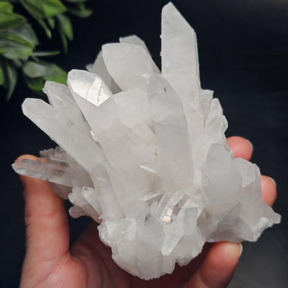 Arkansas Quartz Crystal Cluster 467g, Spiky Self