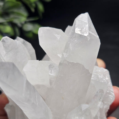 Arkansas Quartz Crystal Cluster 467g, Spiky Self