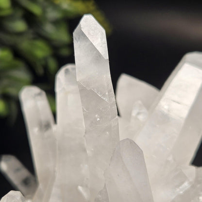 Arkansas Quartz Crystal Cluster 467g, Spiky Self