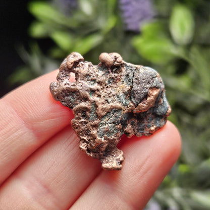 Native Copper Nugget from Michigan, Pure Natural Copper Specimen