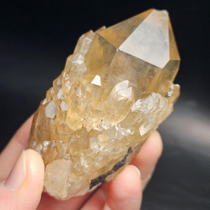 Kundalini Congo Citrine Quartz Cluster 159g, Smoky Citrine Crystal Multi