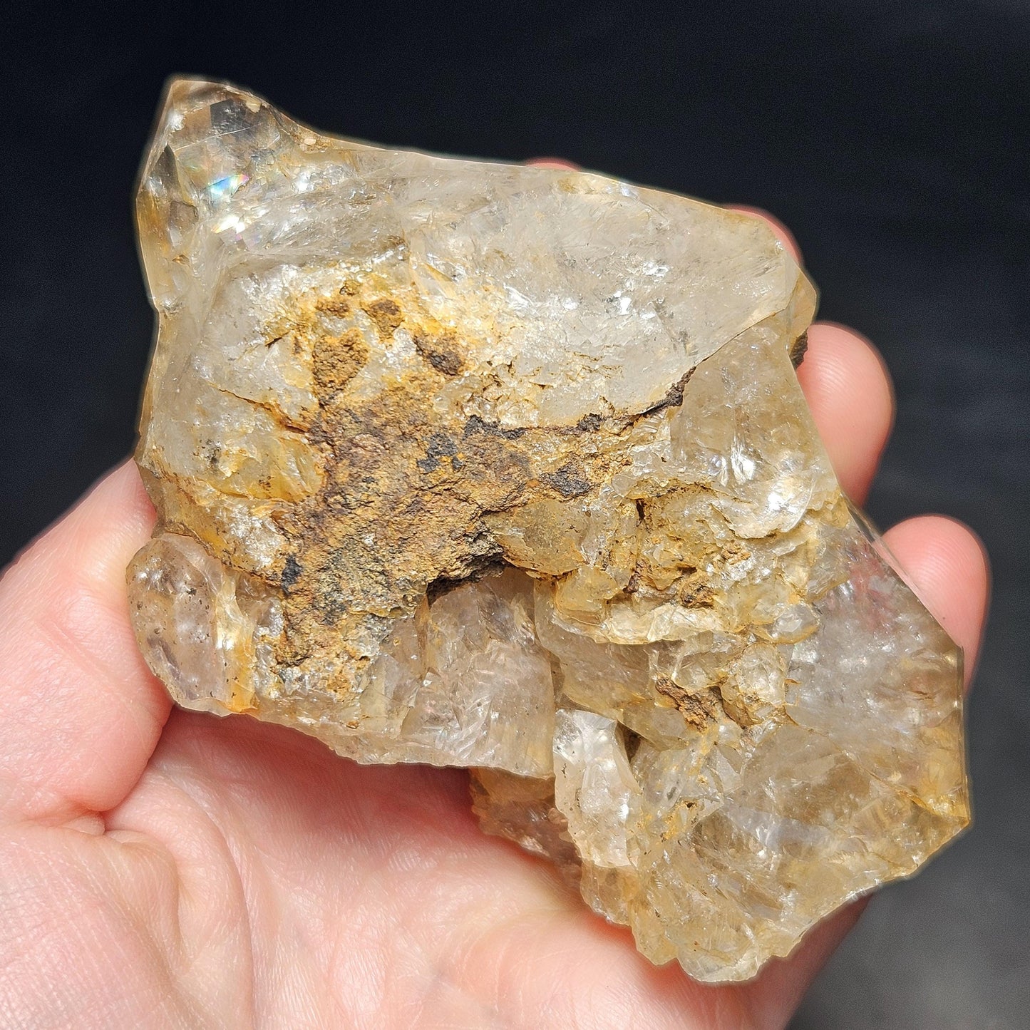 Herkimer Diamond Quartz 236g, Herkimer Crystal from New York