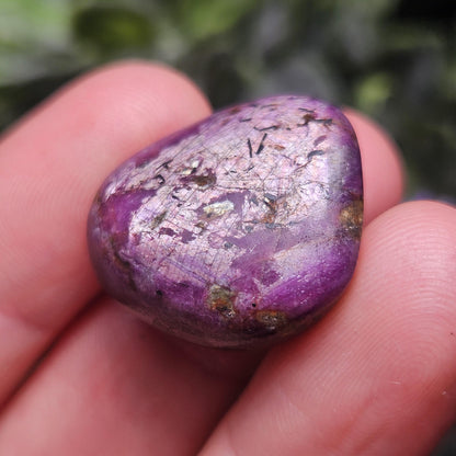 Ruby Tumbled Stone, Polished Indian Ruby Crystal