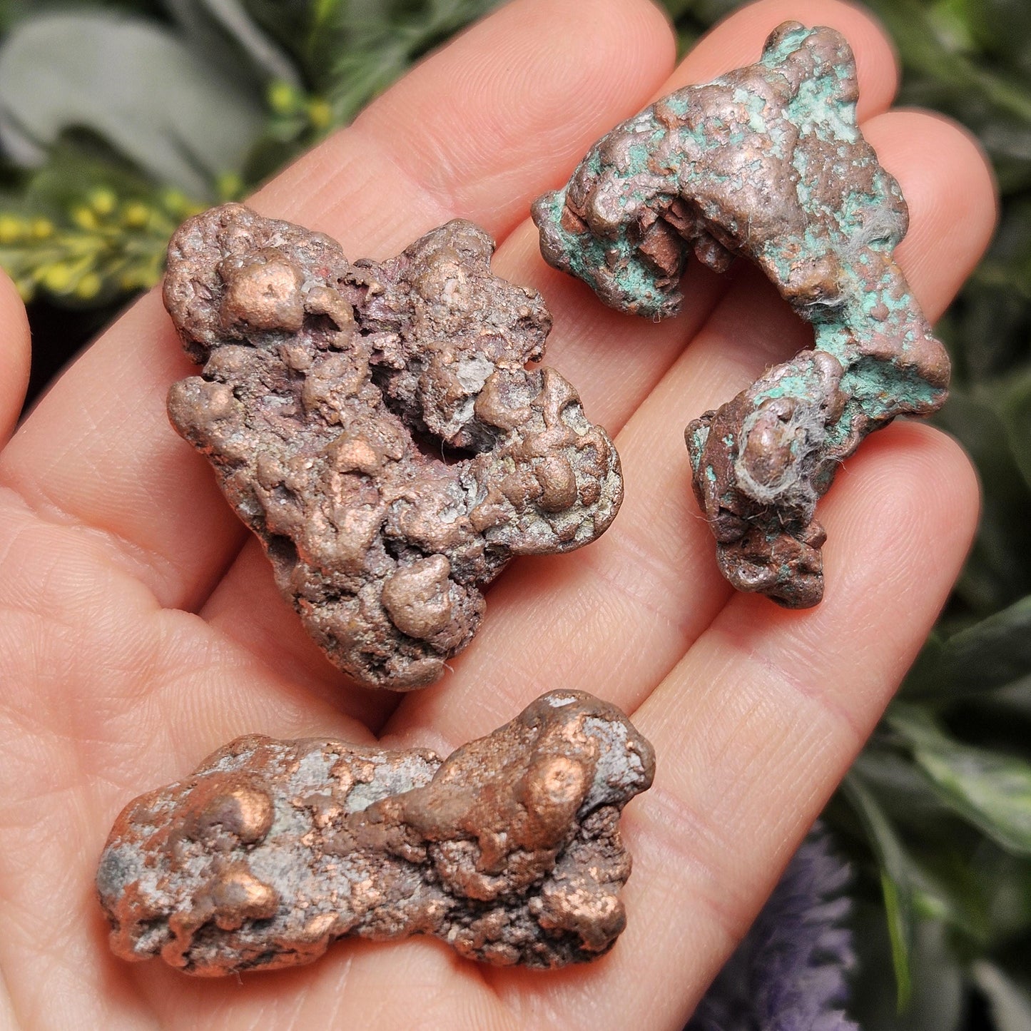 Native Copper Nugget from Michigan, Pure Natural Copper Specimen