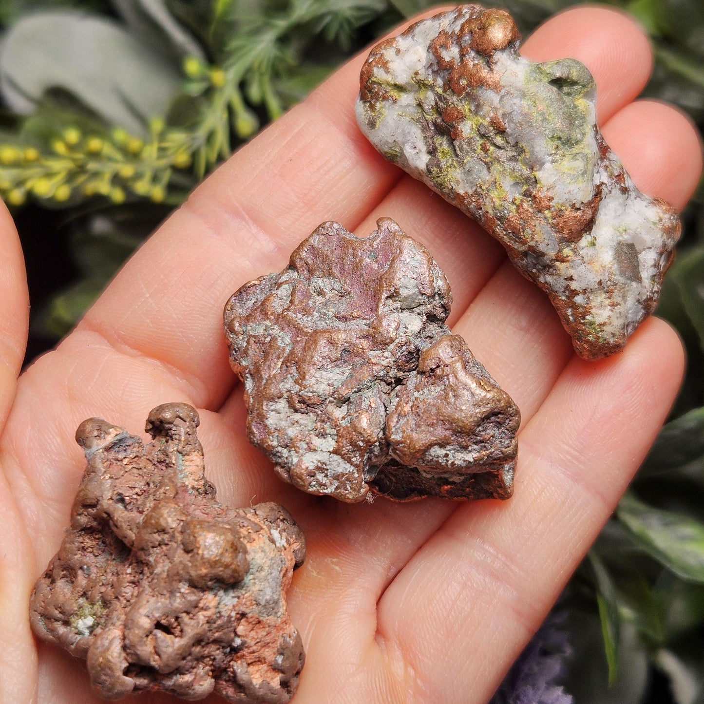 Native Copper Nugget from Michigan, Pure Natural Copper Specimen