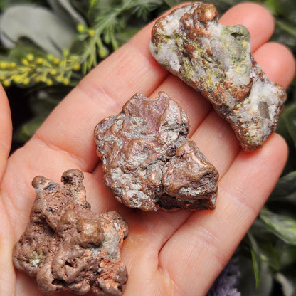 Native Copper Nugget from Michigan, Pure Natural Copper Specimen