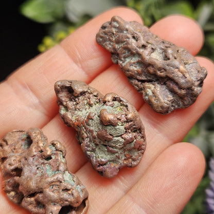 Native Copper Nugget from Michigan, Pure Natural Copper Specimen