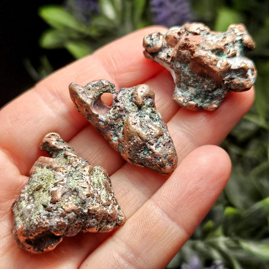 Native Copper Nugget from Michigan, Pure Natural Copper Specimen