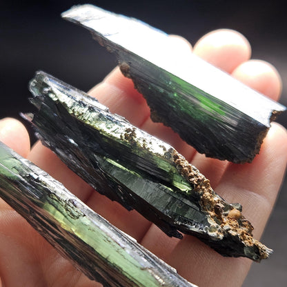 Vivianite Crystal Cluster (12