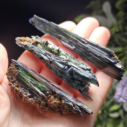Vivianite Crystal Cluster (12