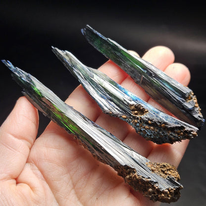 Vivianite Crystal Cluster (12