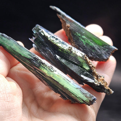 Vivianite Crystal Cluster (12