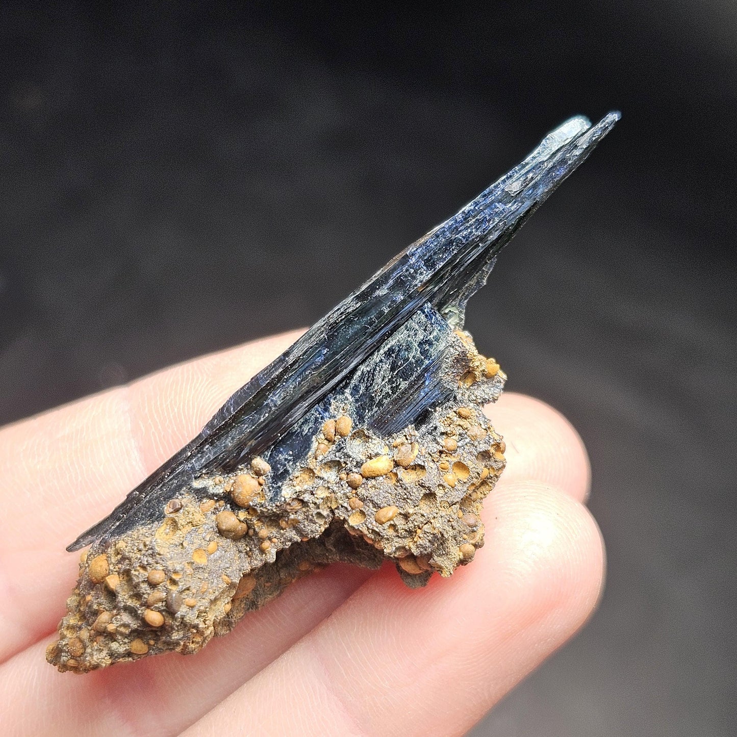 Vivianite Crystal Cluster (12