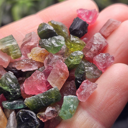 Bulk Tourmaline, Pink & Green "Candy" Tourmaline Crystals, Brazilian Specimens