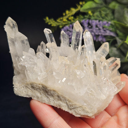 Arkansas Quartz Crystal Cluster, 168 grams