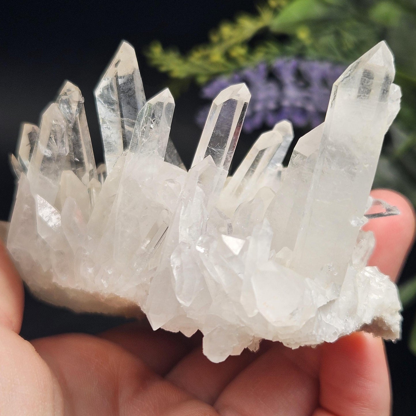 Arkansas Quartz Crystal Cluster, 168 grams