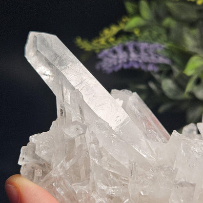 Arkansas Quartz Crystal Cluster, 332 grams