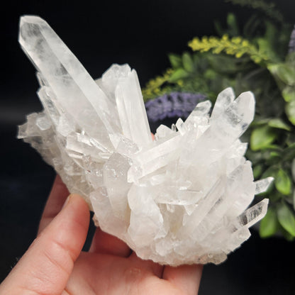 Arkansas Quartz Crystal Cluster, 332 grams