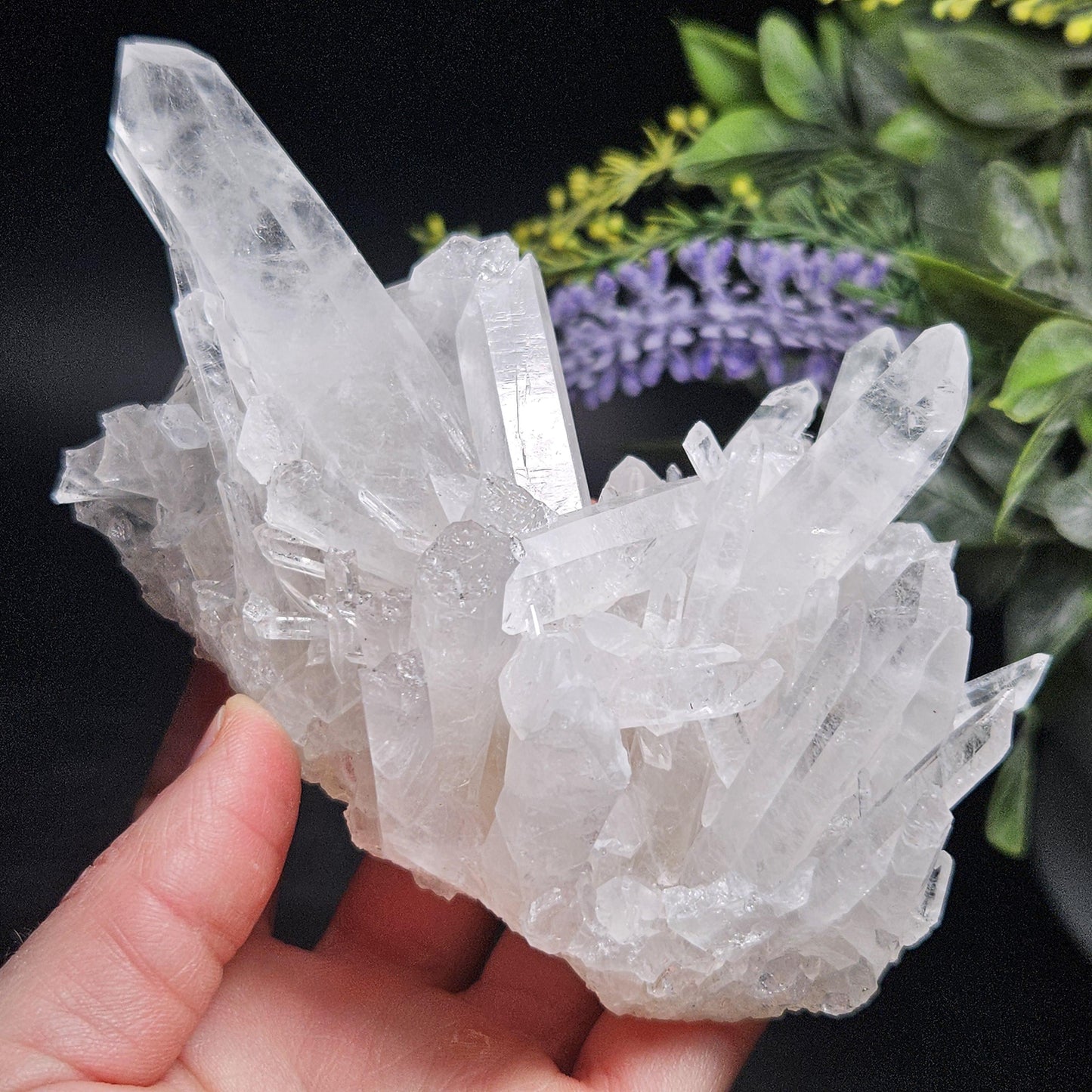 Arkansas Quartz Crystal Cluster, 332 grams