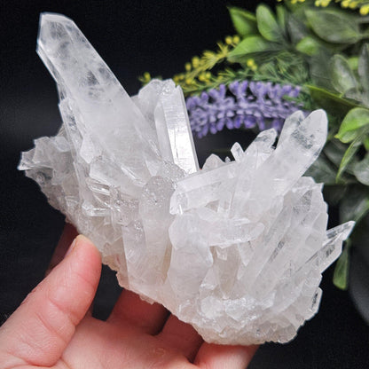 Arkansas Quartz Crystal Cluster, 332 grams