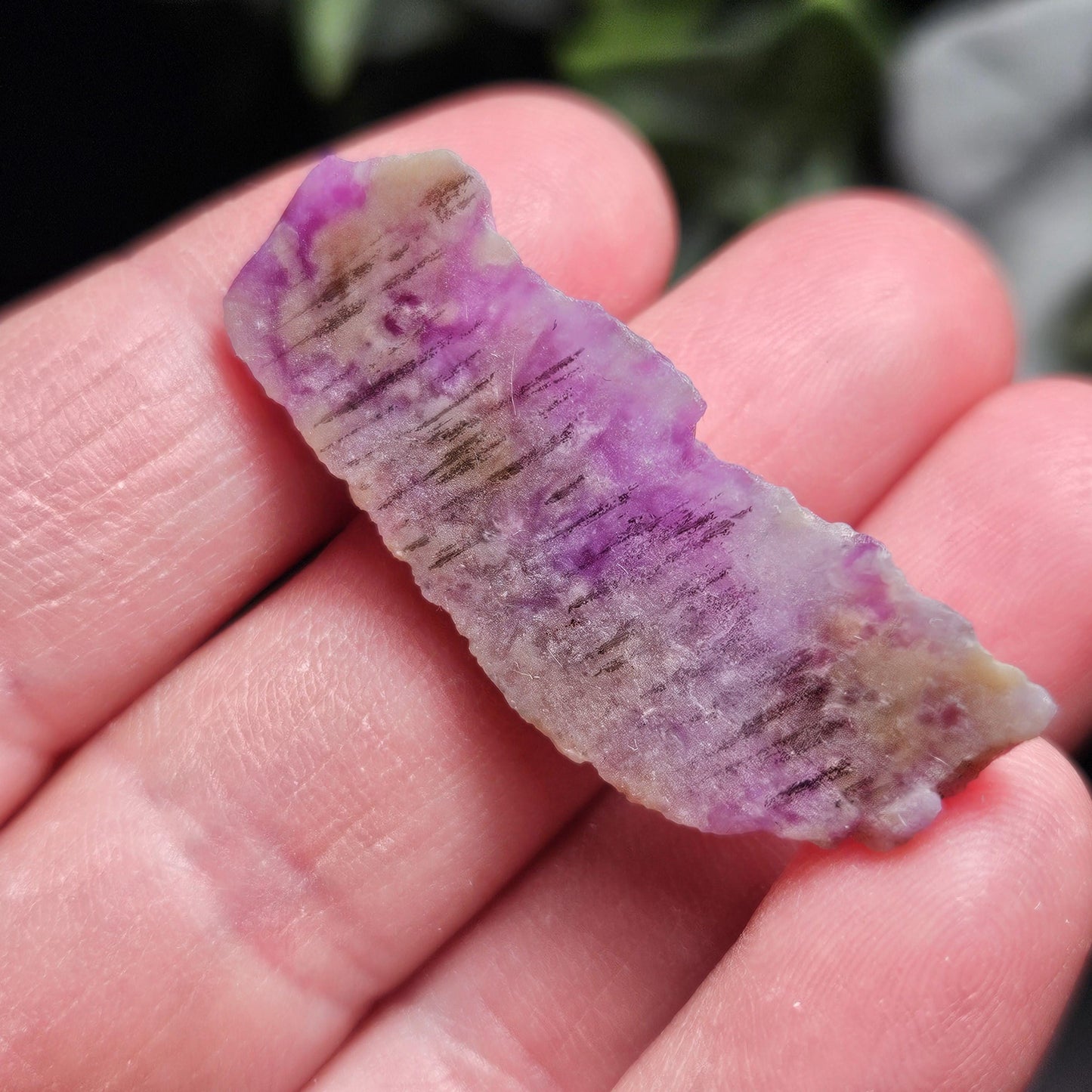 Gel Sugilite Crystal 4.62g, South African PINK & Purple Sugilite OLD STOCK Rough
