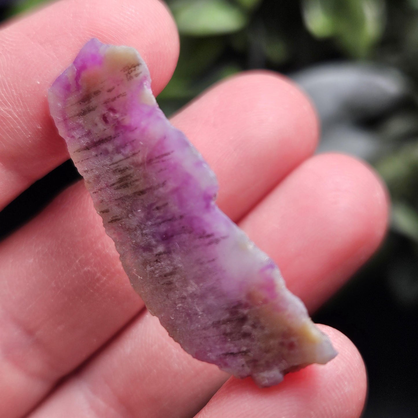 Gel Sugilite Crystal 4.62g, South African PINK & Purple Sugilite OLD STOCK Rough