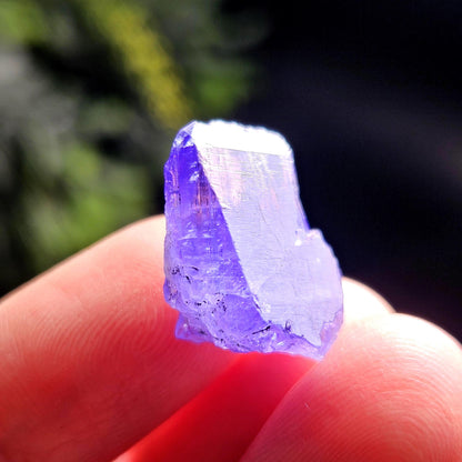 Raw Tanzanite Crystal 3.16g, Raw Indigo Tanzanite, Terminated Specimen