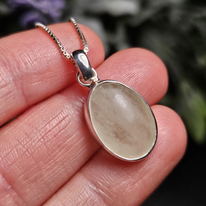 Libyan Desert Glass Pendant, Sterling Silver Libyan Gold Tektite Necklace
