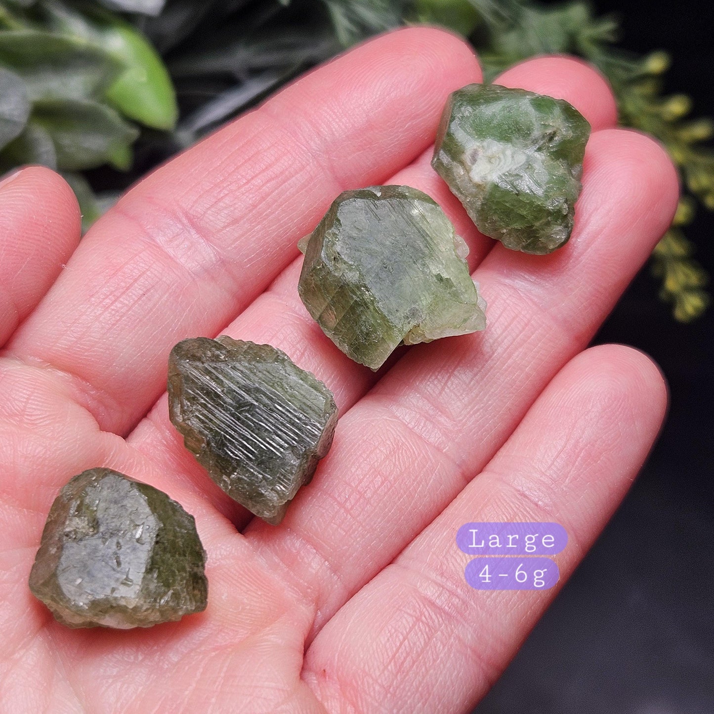 Terminated Chrome Diopside Crystal, Green Alpine Diopside Specimen