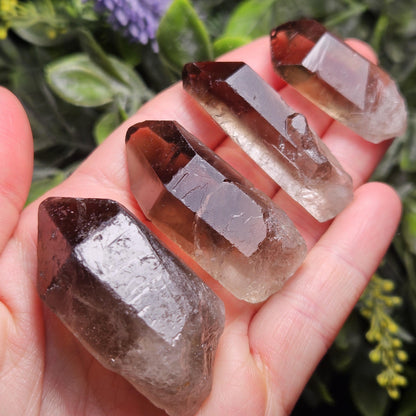 Smoky Quartz Crystal Point from Brazil