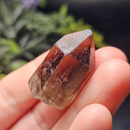 Smoky Quartz Crystal Point from Brazil