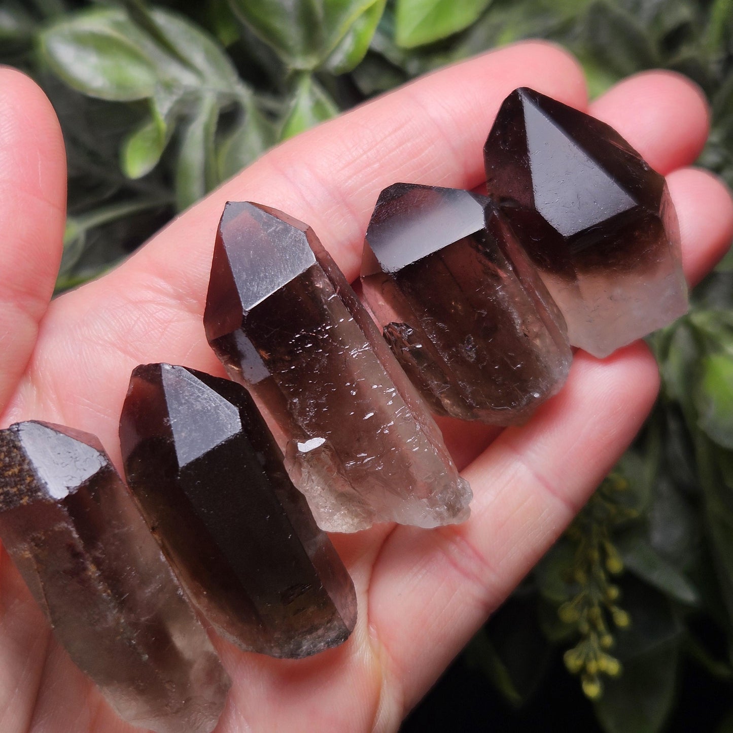 Smoky Quartz Crystal Point from Brazil