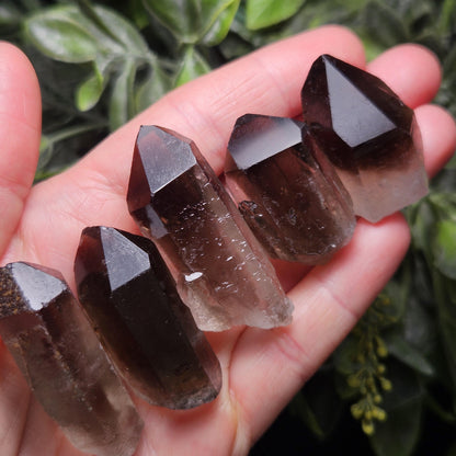 Smoky Quartz Crystal Point from Brazil