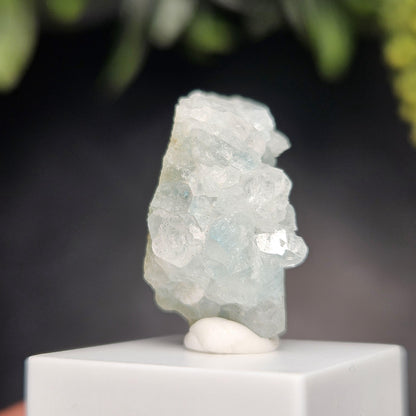 Euclase Crystal Cluster 18.40ct,  Blue & Gold Brazilian Euclase Specimen