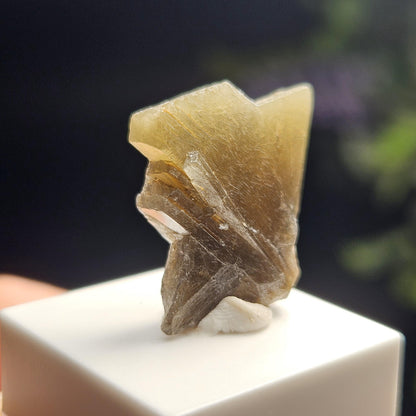 Twinned Bicolor Chrysoberyl Specimen 16.43ct, RARE Yellow Twin Chrysoberyl Crystal