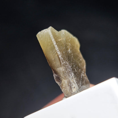 Twinned Bicolor Chrysoberyl Specimen 16.43ct, RARE Yellow Twin Chrysoberyl Crystal