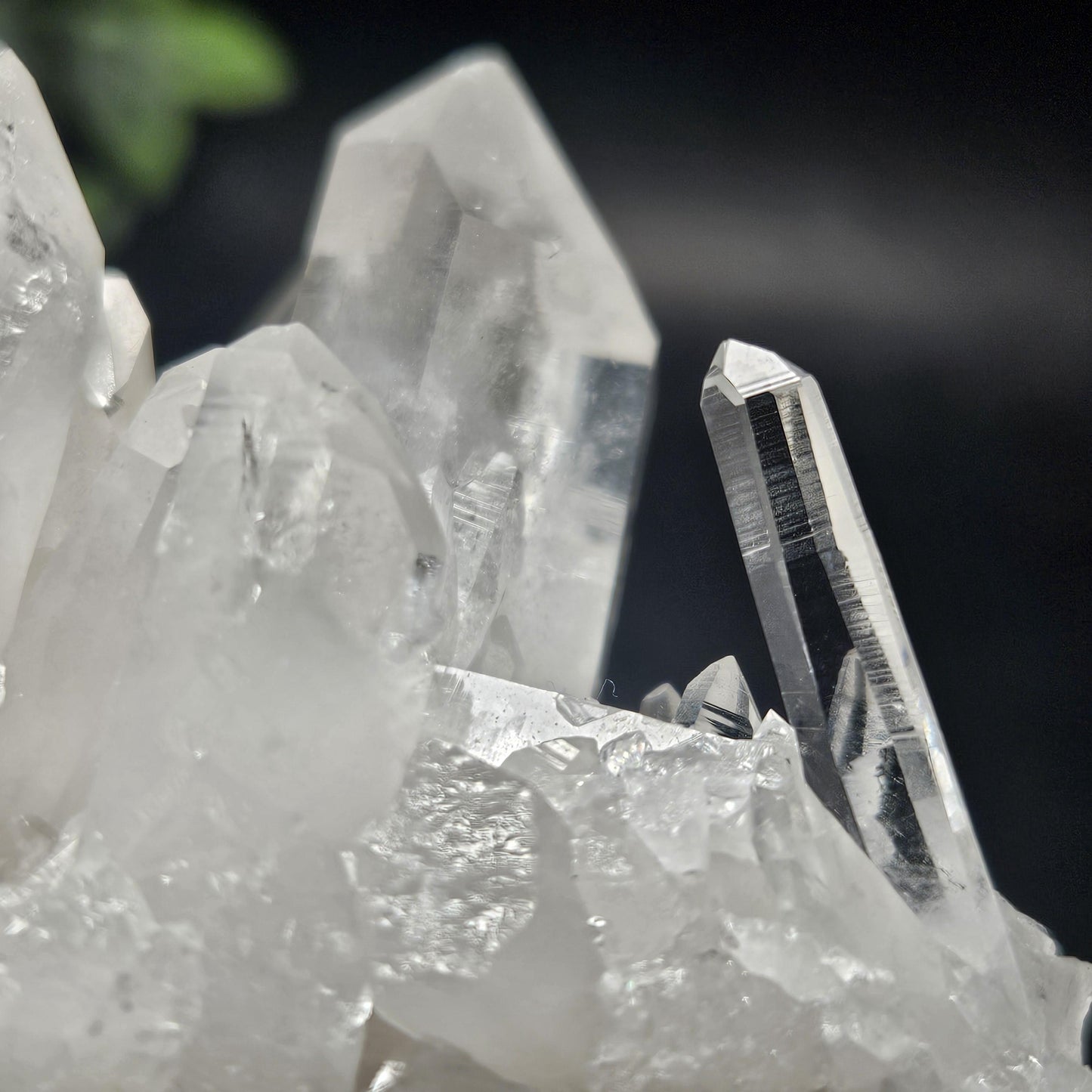 Arkansas Quartz RECORD KEEPER Crystal Cluster, 486.7 grams