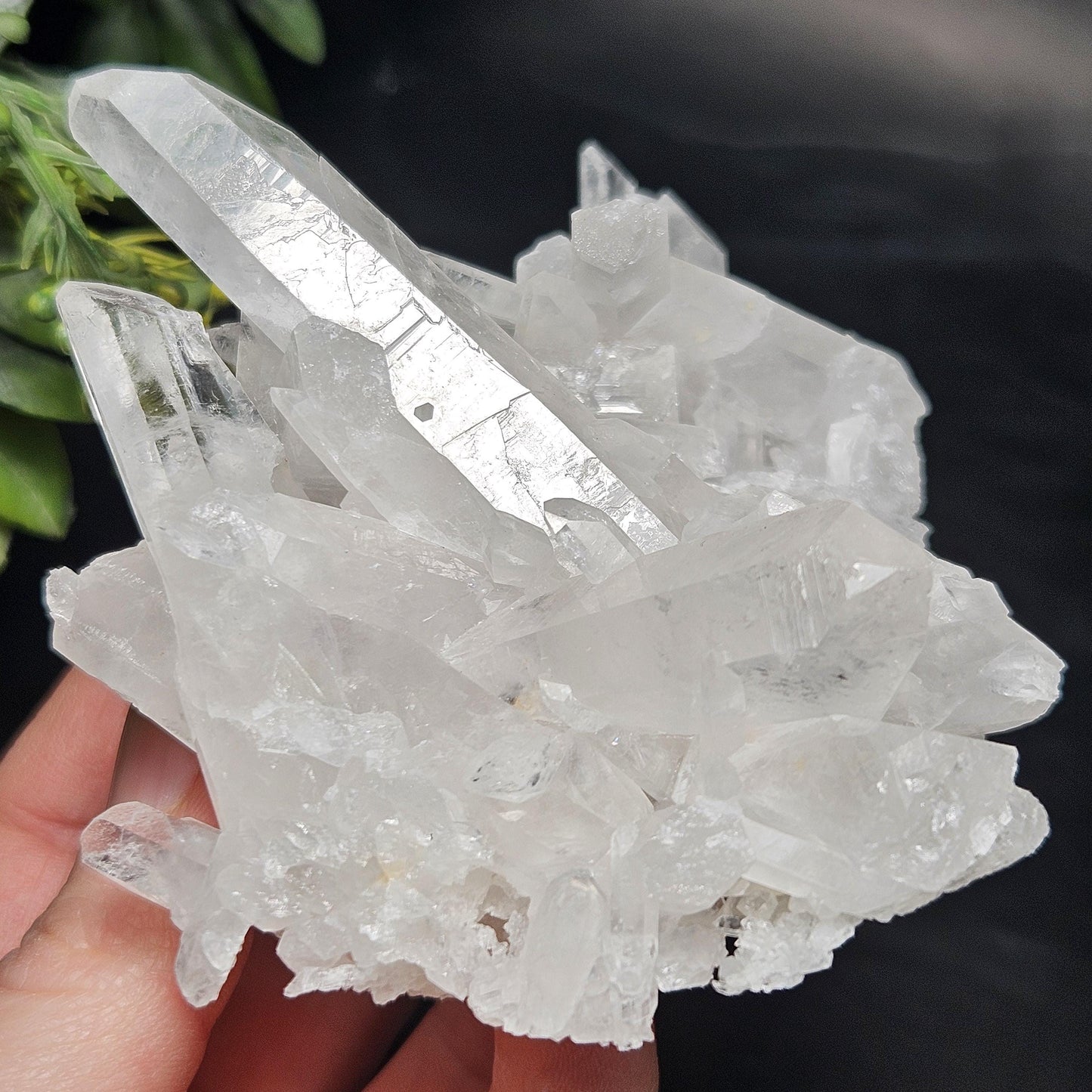 Arkansas Quartz Crystal Cluster, 176.79 grams