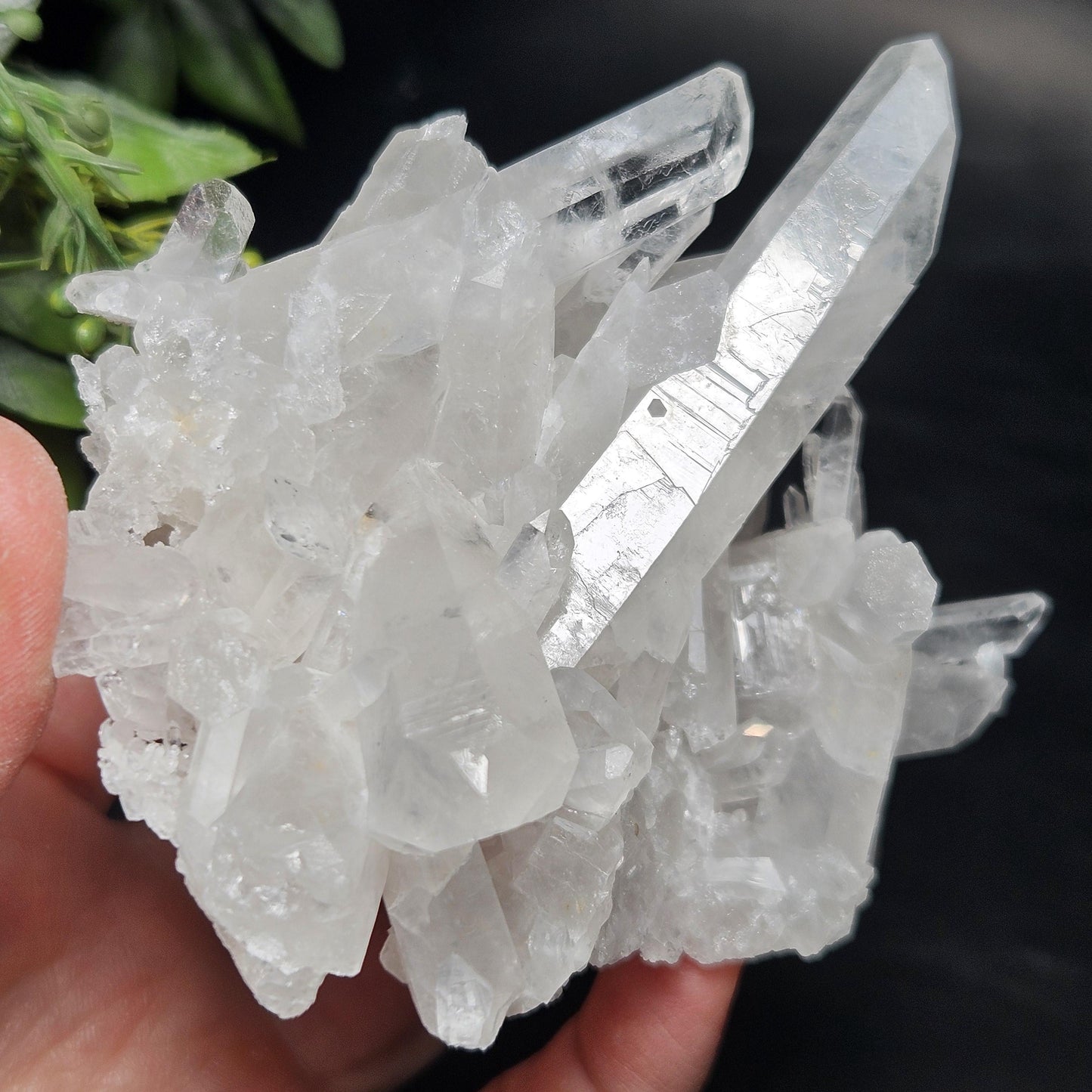 Arkansas Quartz Crystal Cluster, 176.79 grams
