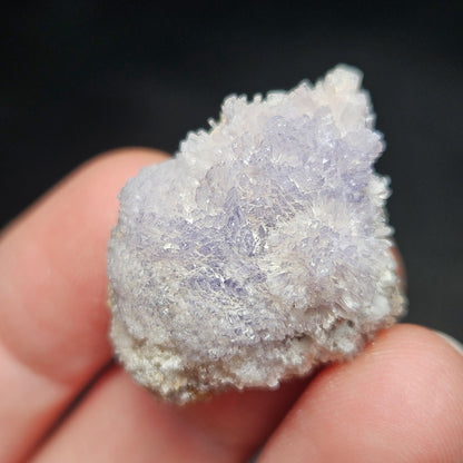 Purple Creedite Crystal Cluster, Rare Violet Creedite Specimen
