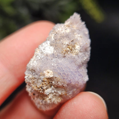 Purple Creedite Crystal Cluster, Rare Violet Creedite Specimen