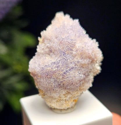 Purple Creedite Crystal Cluster, Rare Violet Creedite Specimen