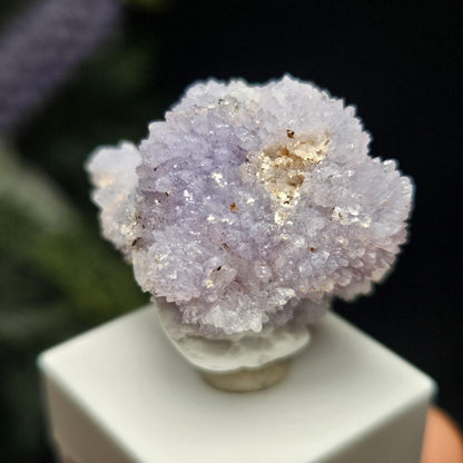 Purple Creedite Crystal Cluster, Rare Violet Creedite Specimen