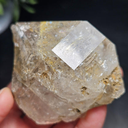 Skeletal Herkimer Diamond Quartz 152.27g, Growth Interference Terminated Herkimer Crystal from New York