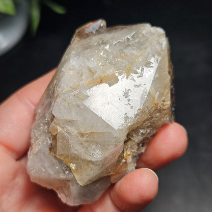 Skeletal Herkimer Diamond Quartz 151.08g, Etched Herkimer Crystal from New York