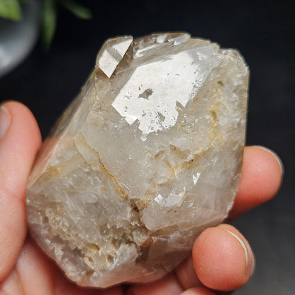 Skeletal Herkimer Diamond Quartz 151.08g, Etched Herkimer Crystal from New York