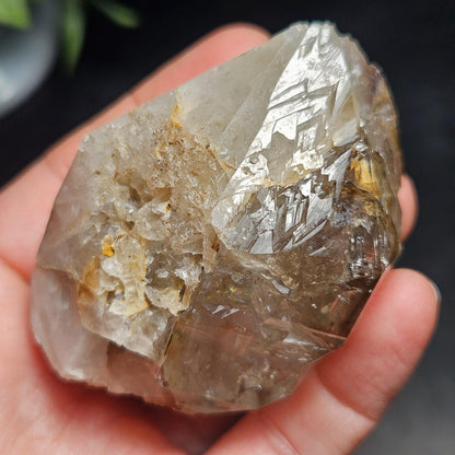 Skeletal Herkimer Diamond Quartz 151.08g, Etched Herkimer Crystal from New York